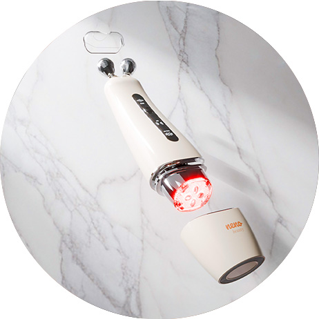 Dwie końcówki masujące